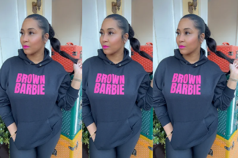 Classic Style BROWN BARBIE HOODIE