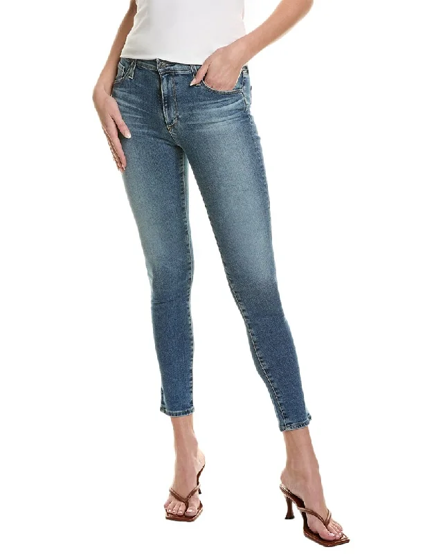 Casual Fit AG Jeans The Farrah Spiritual High-Rise Skinny Ankle Cut