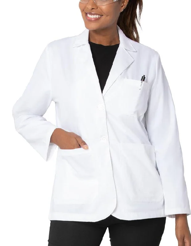 Effortless Outfits Landau Uniforms 28.5 Inch Consultation Women White Medical Lab Coat